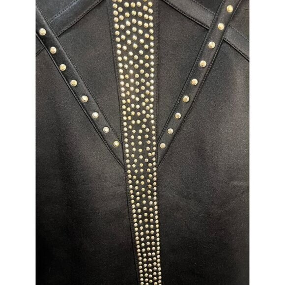 NWOT Forever 21 Studded Satin Mini Dress Medium - Picture 3 of 6